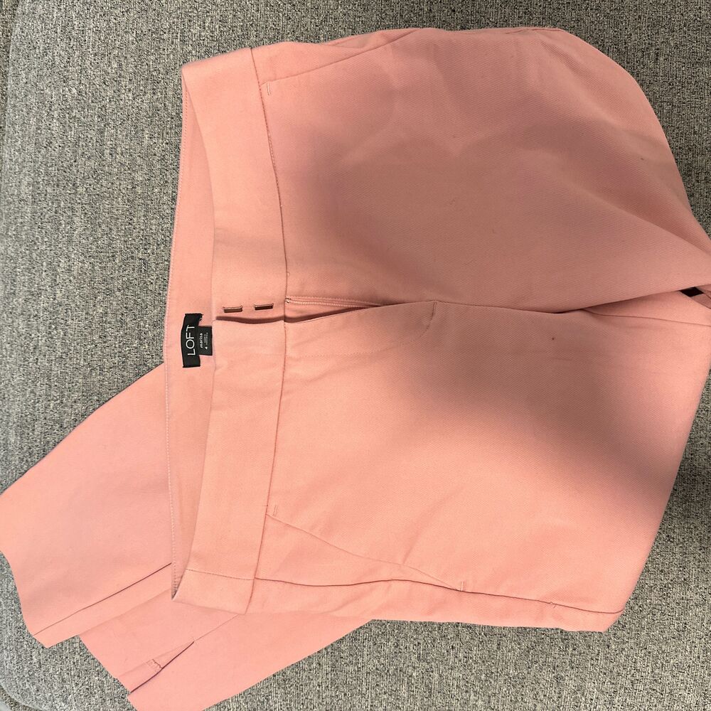 LOFT Pink Marisa Work Pants Womens Size 4